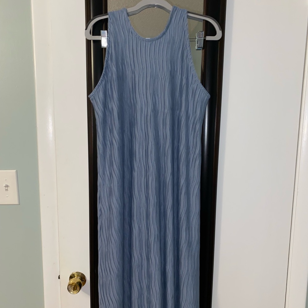 Nothing Fits But Pleated Flare Midi Dress NWT